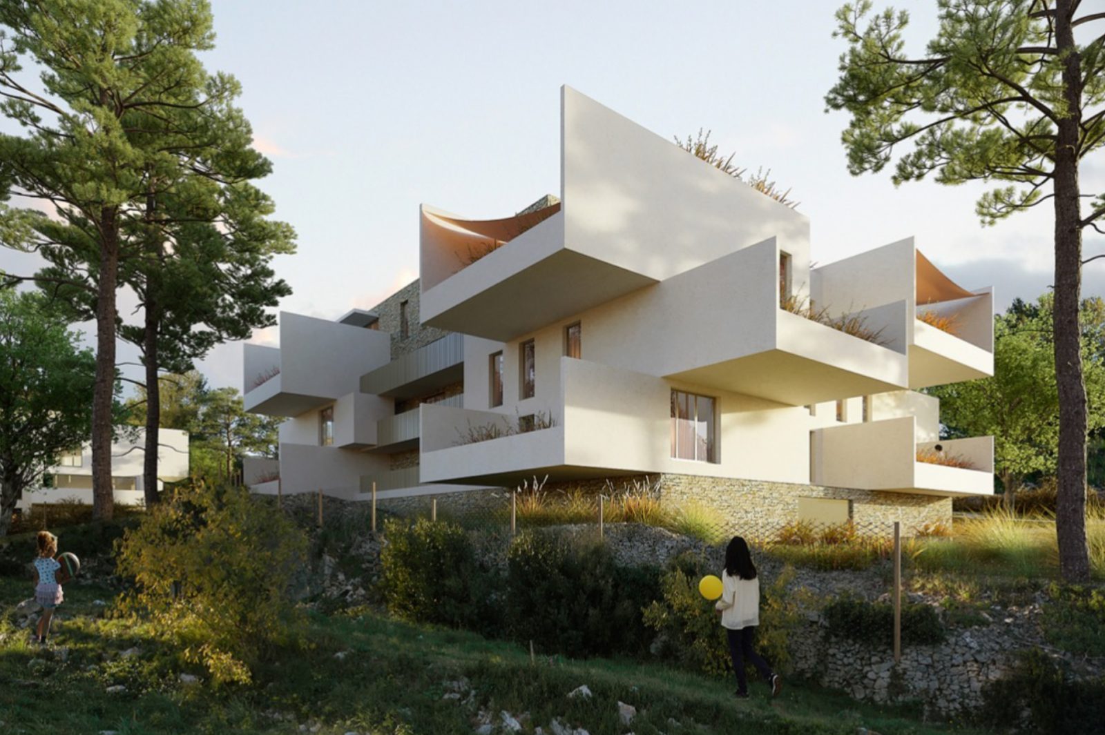Concours 40 Logements libres Les Jardins de POMONA à Nîmes 01