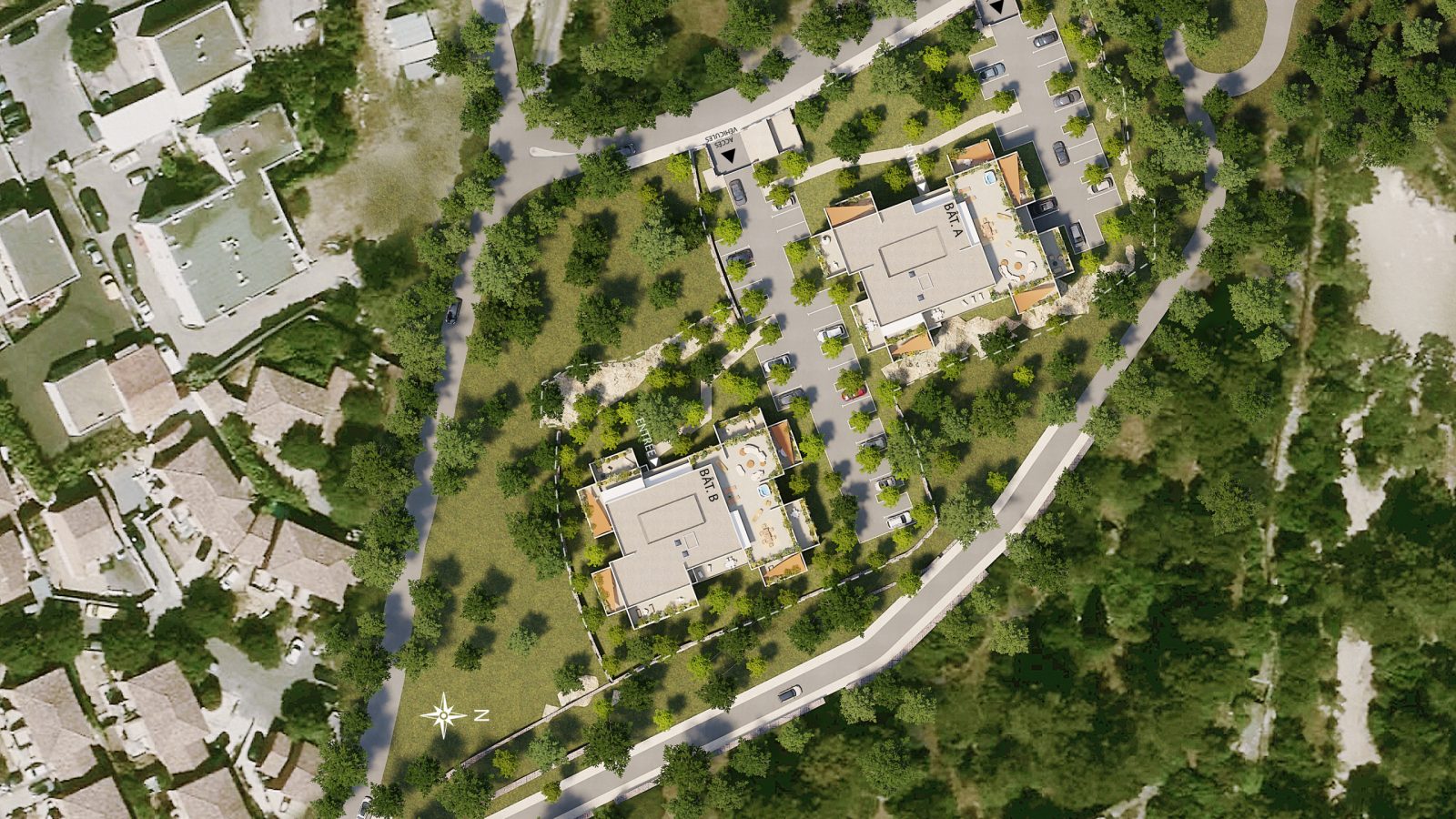 Les jardins de Pomona - Residence Nîmes 04