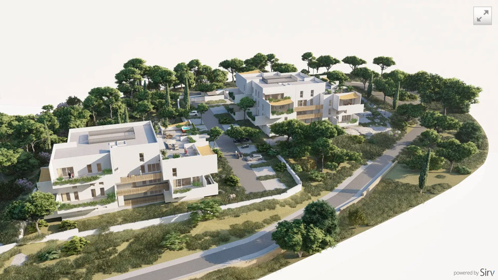 Résidence Pomona Rendu 3D 360°